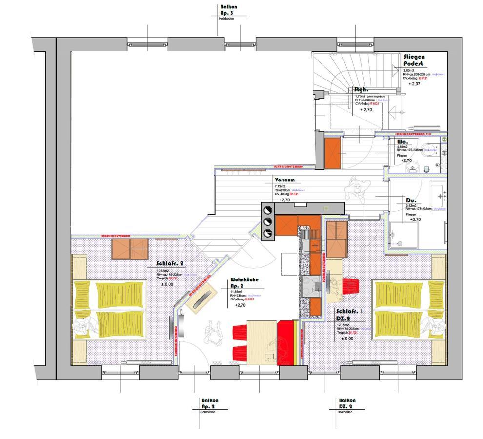 Appartement Haus Burgblick Wagrain Esterno foto